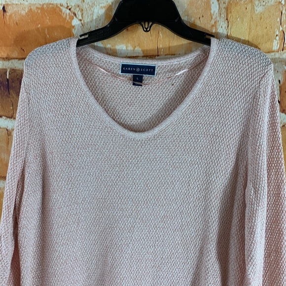 Karen Scott Women's Large Marl Textured Tunic - Picture 6 of 9